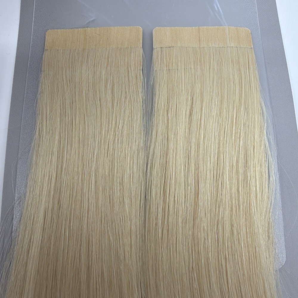 Hairtalk Hair Extensions Original Tape In 25" Blonde #61 New Never Used Human - Picture 3 of 5